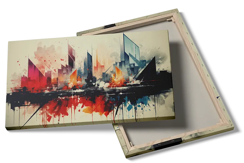 Chromatic Urban Veins Plakat