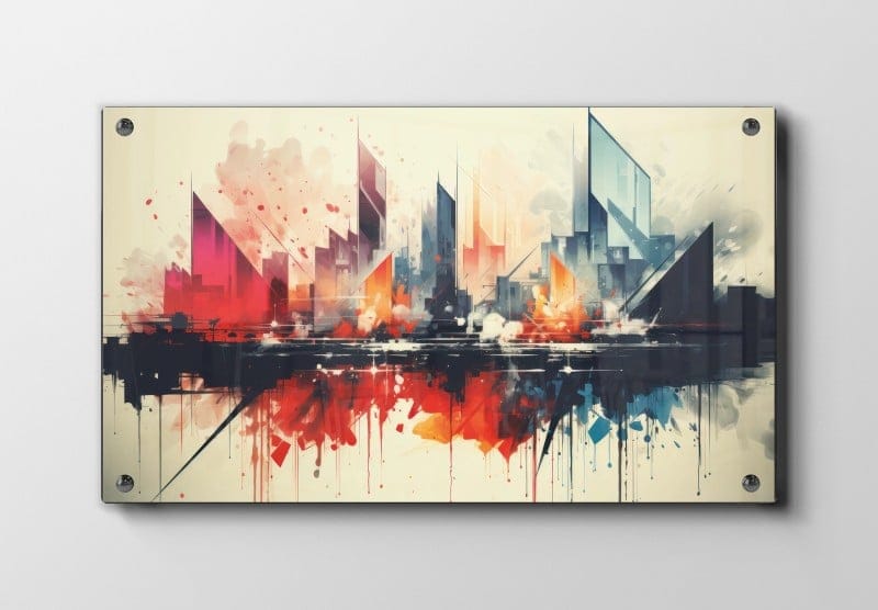 Chromatic Urban Veins Plakat