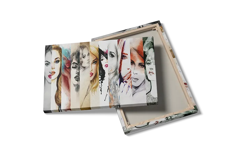 Ethereal Faces Ensemble Plakat
