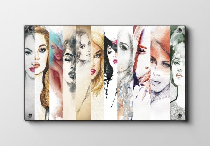 Ethereal Faces Ensemble Plakat