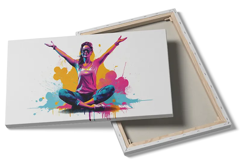Color Splash Pose Plakat