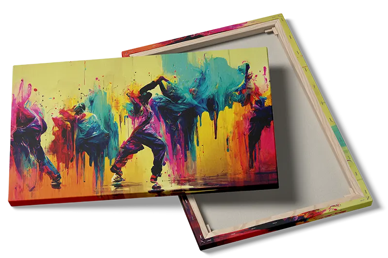 Vibrant Motion Dance Plakat
