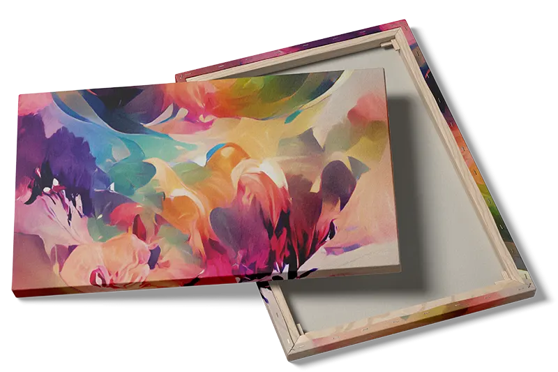 Vivid Floral Veins Plakat