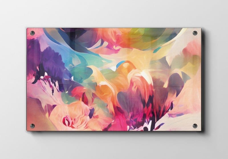 Vivid Floral Veins Plakat