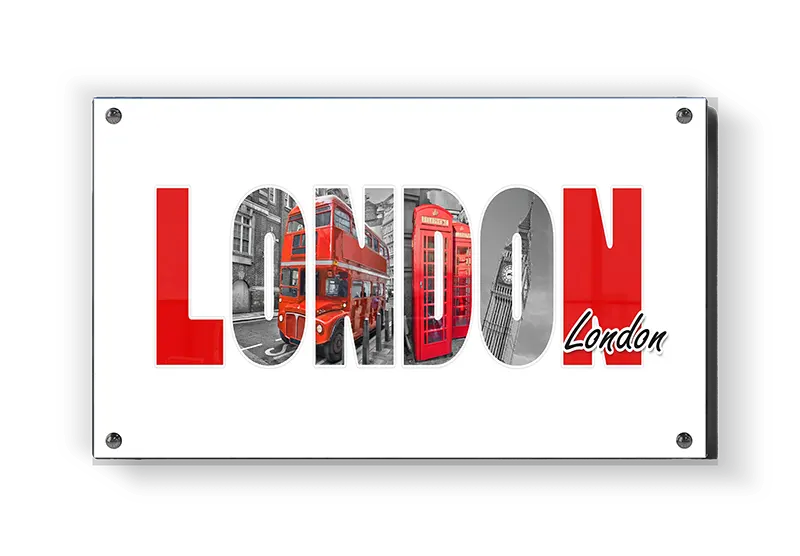 London Iconic Letters Design