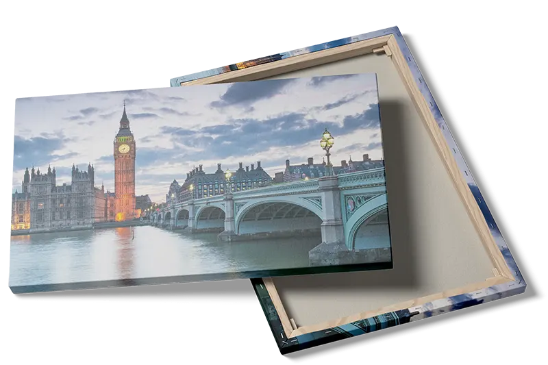 London Cityscape With Bridge