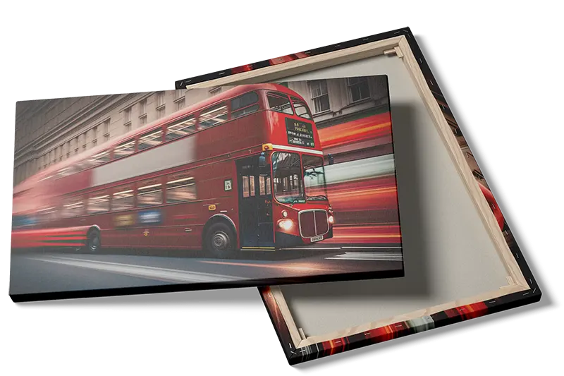 Rød Dobbelt Decker Bus