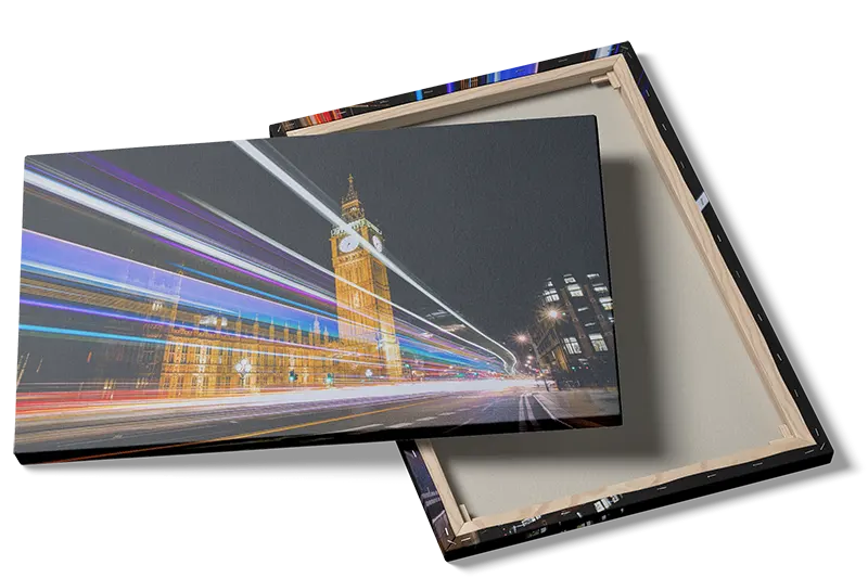 Big Ben Night Light Trails