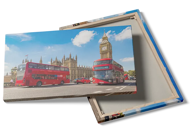 Red London Buses And Clock Tower