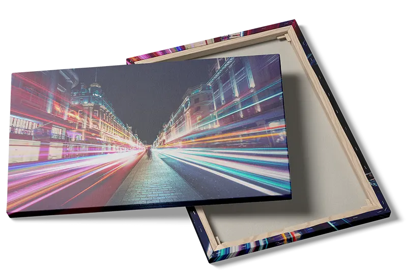 Urban Nighttime Light Trails