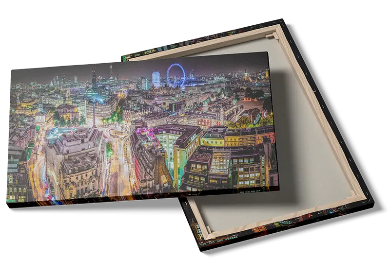 London City Nightscape Panorama