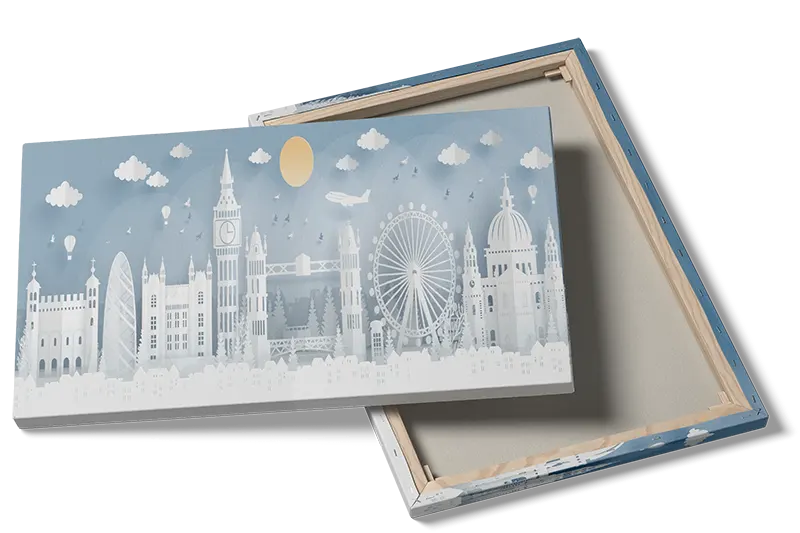London Skyline Paper Art