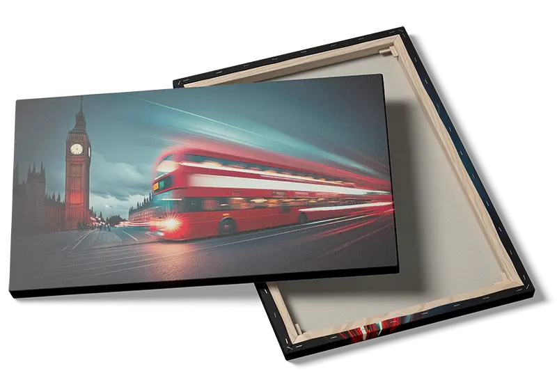 London Evening Bus Motion