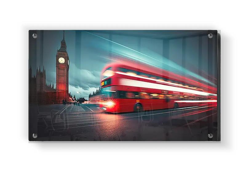 London Evening Bus Motion