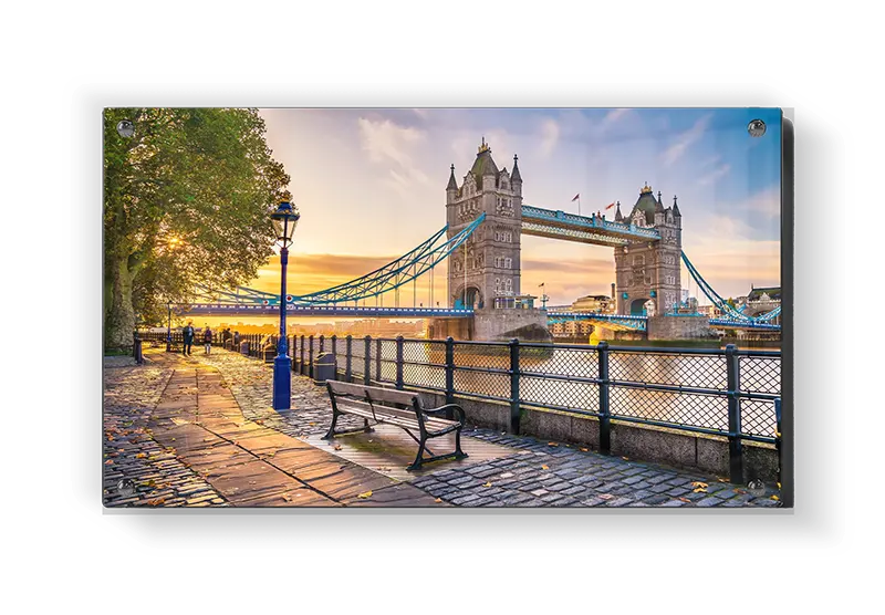 Sunset Over Iconic London Bridge