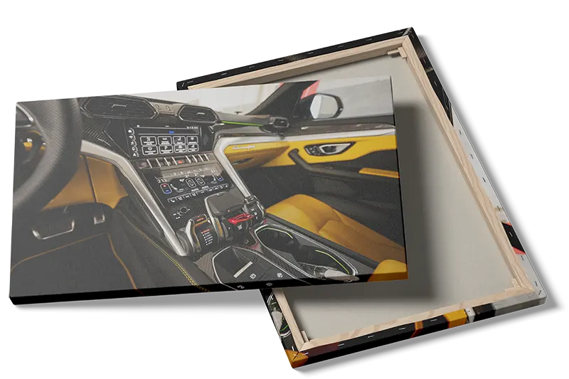 Lamborghini Interiør Plakat