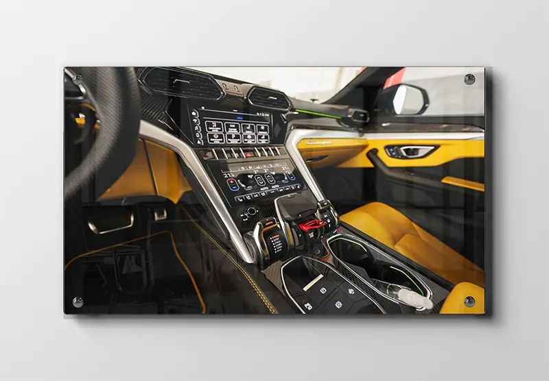 Lamborghini Interiør Plakat