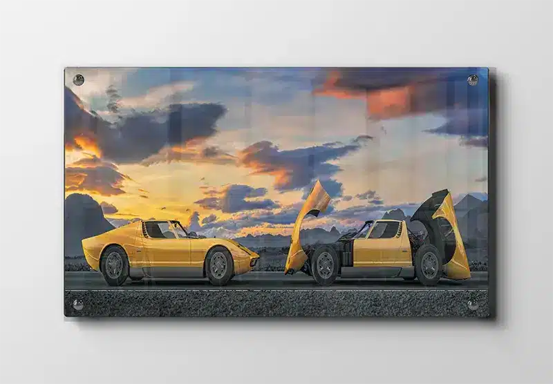 Klassisk Lamborghini Miura Elegance