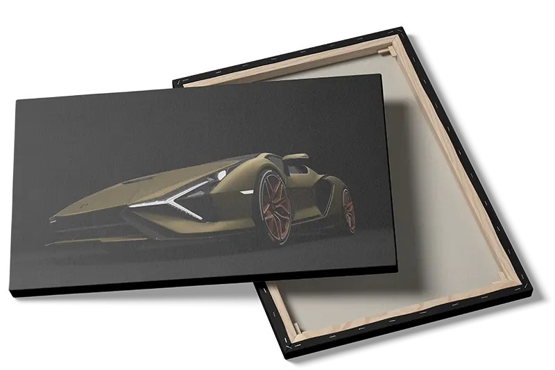 Lamborghini Futuristisk Sportsvogn