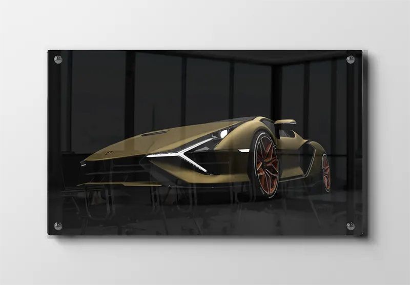 Lamborghini Futuristisk Sportsvogn