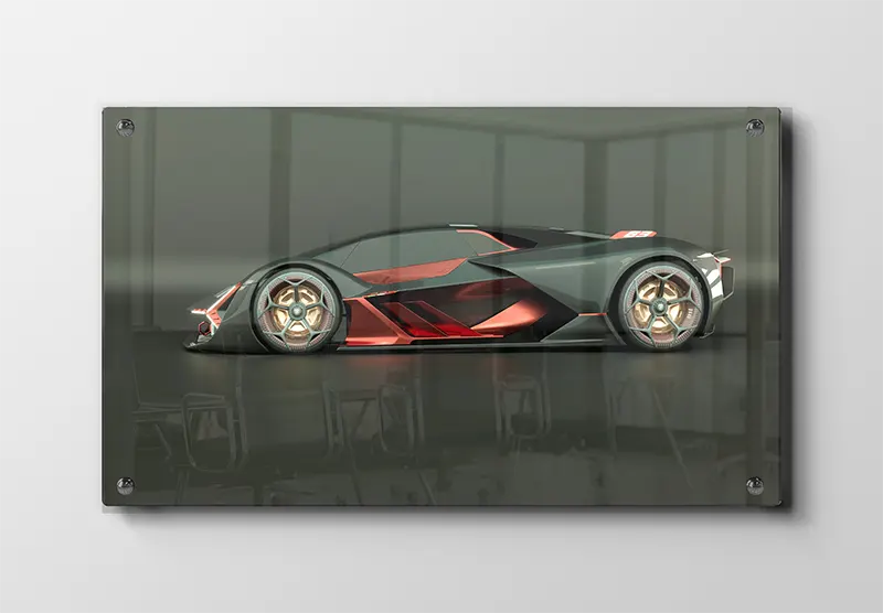 Futuristisk Lamborghini Sportsbil