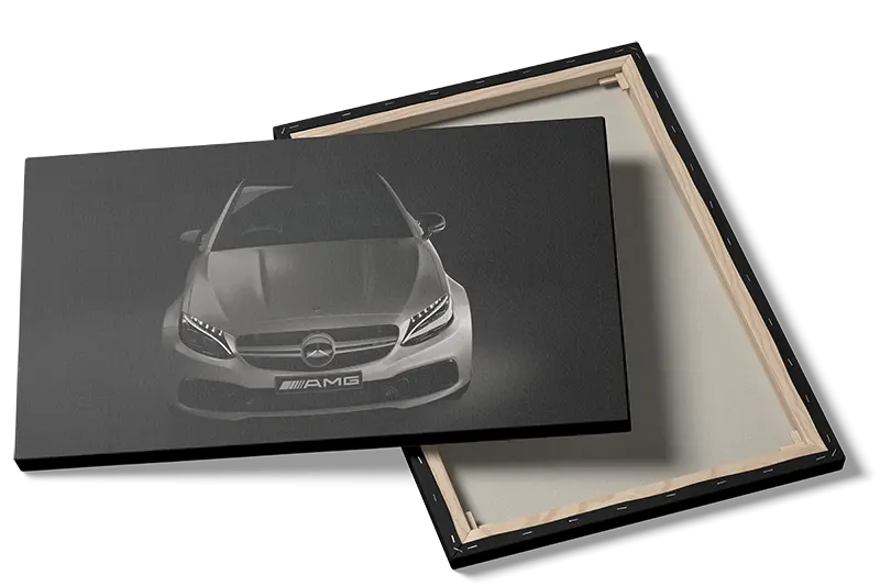 Mercedes Amg Frontlys Plakat
