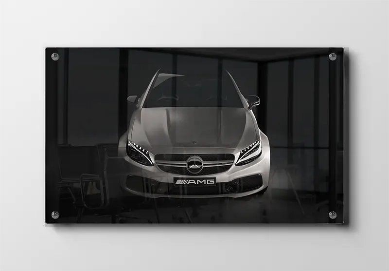 Mercedes Amg Frontlys Plakat
