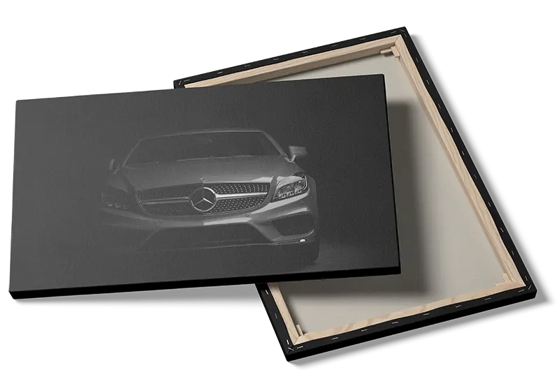 Luksus Mercedes Forfra