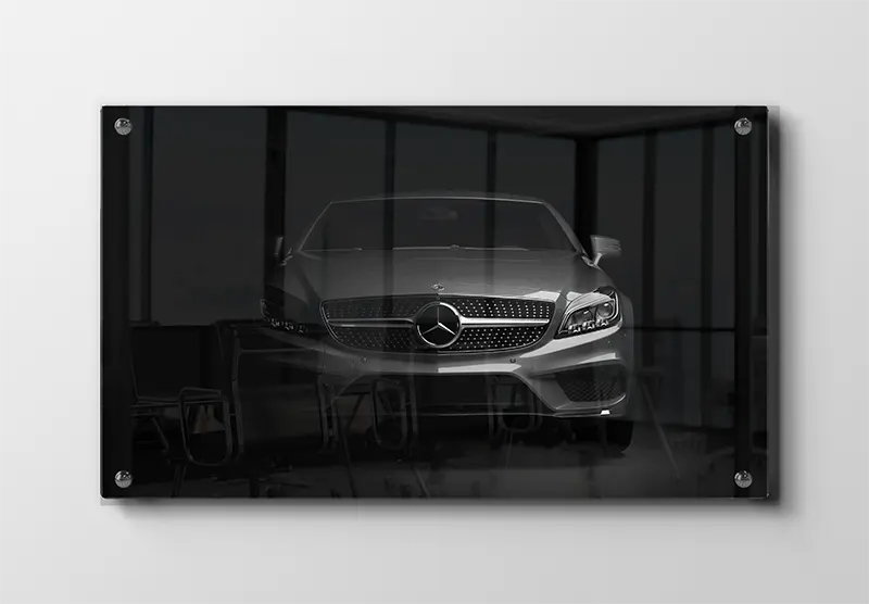 Luksus Mercedes Forfra