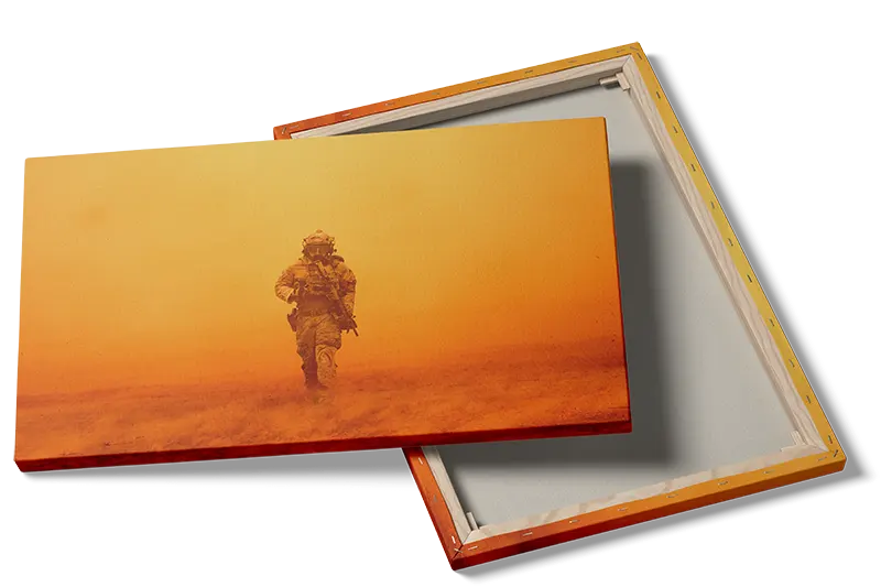Soldat i Ørkenstorm Plakat
