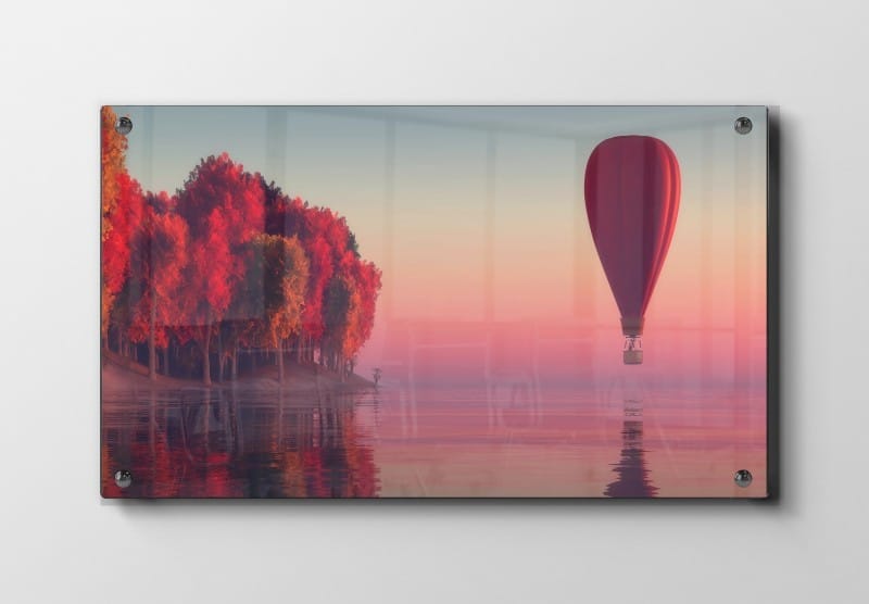 Efterårshimmel og Ballon Plakat