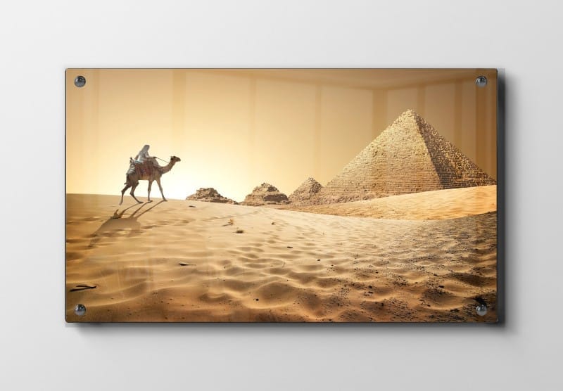 Ørkenens Pyramider Plakat