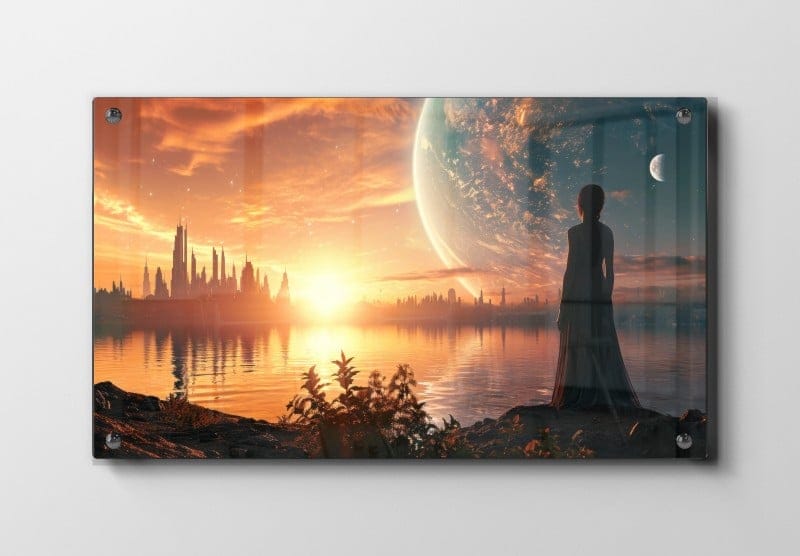 Fremtidens Solnedgang Plakat