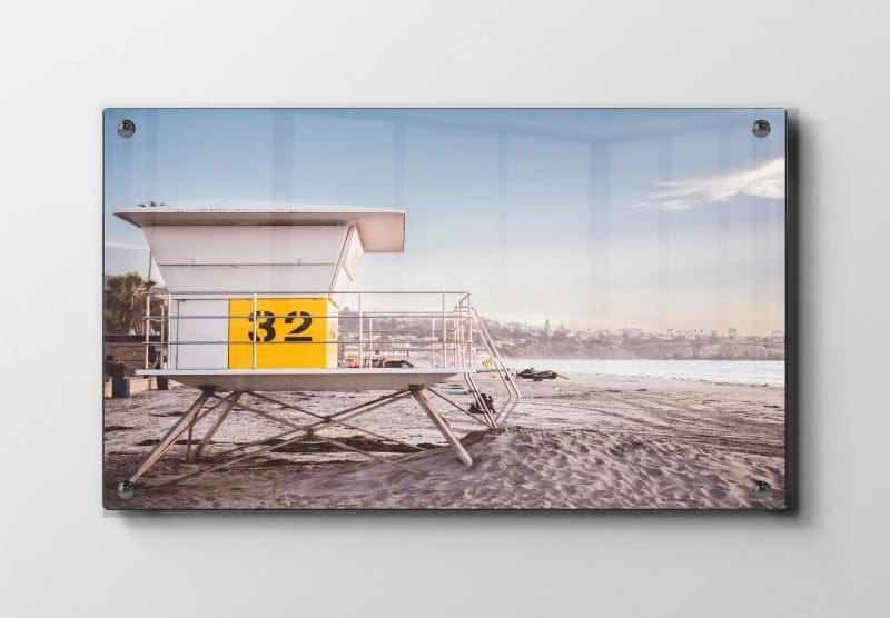 Strandens Livreddertårn Plakat