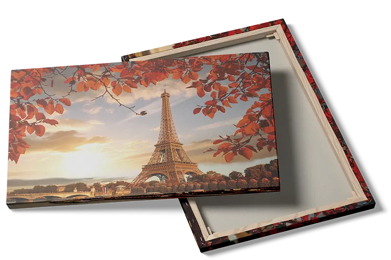Eiffel Tower Autumn Sunset