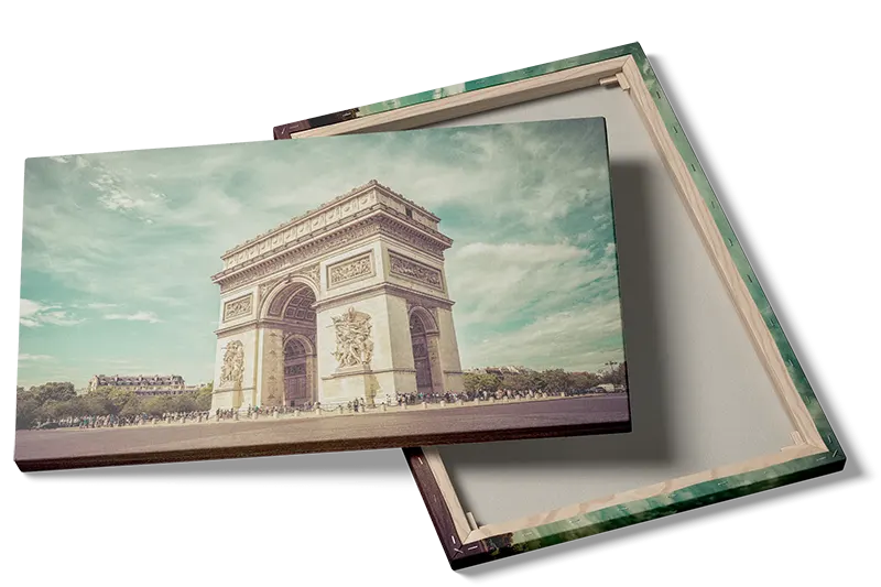 Triumphal Arch Under Blue Sky