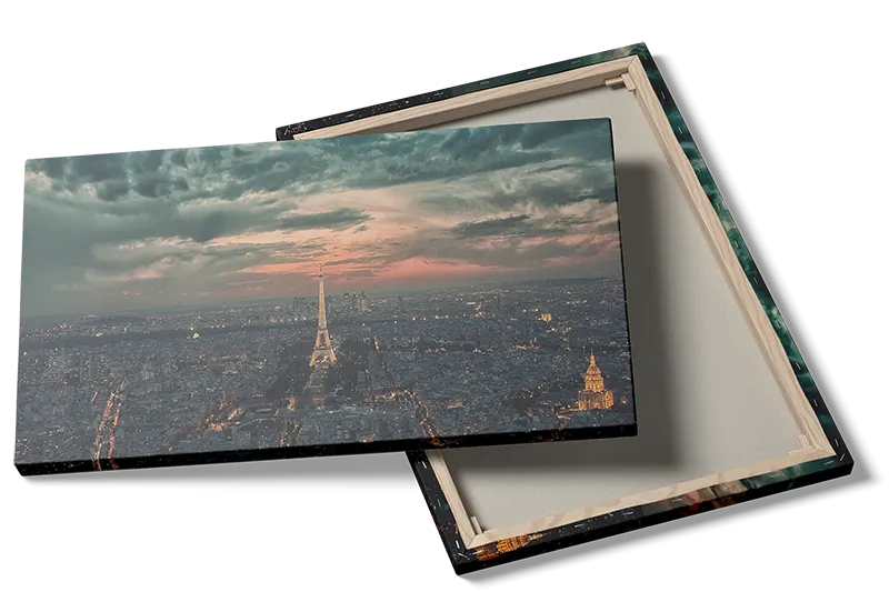 Paris Evening Skyline View