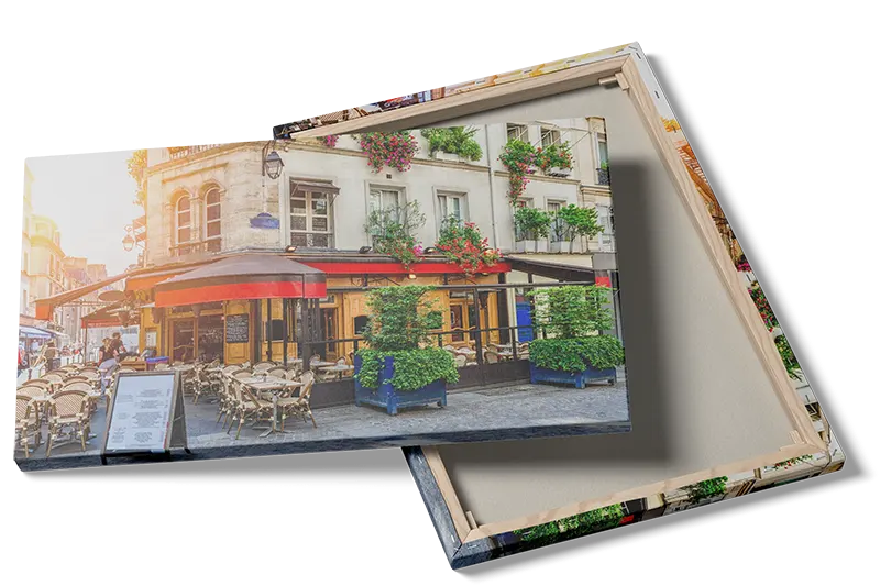Parisian Outdoor Cafe Scene