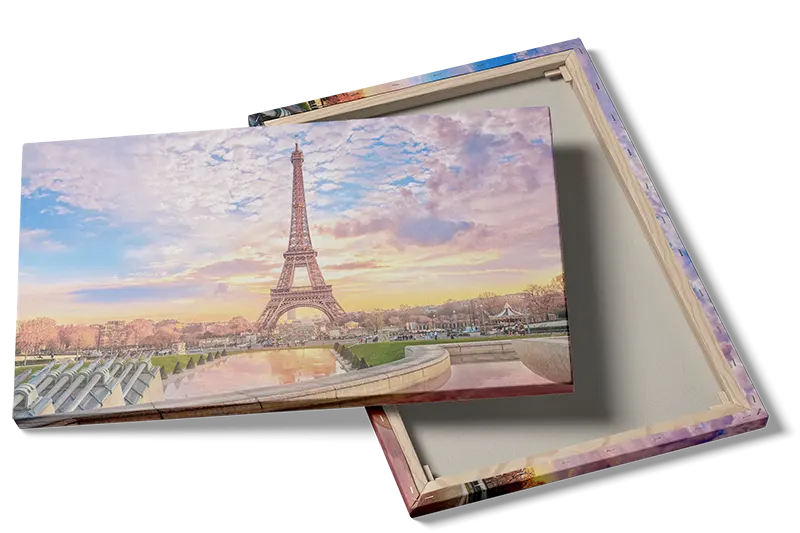 Eiffel Tower Sunset View