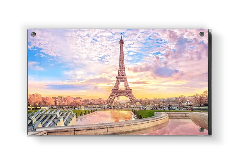 Eiffel Tower Sunset View