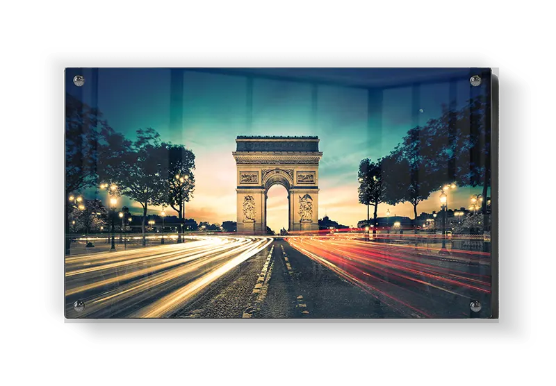 Arc De Triomphe Evening Scene