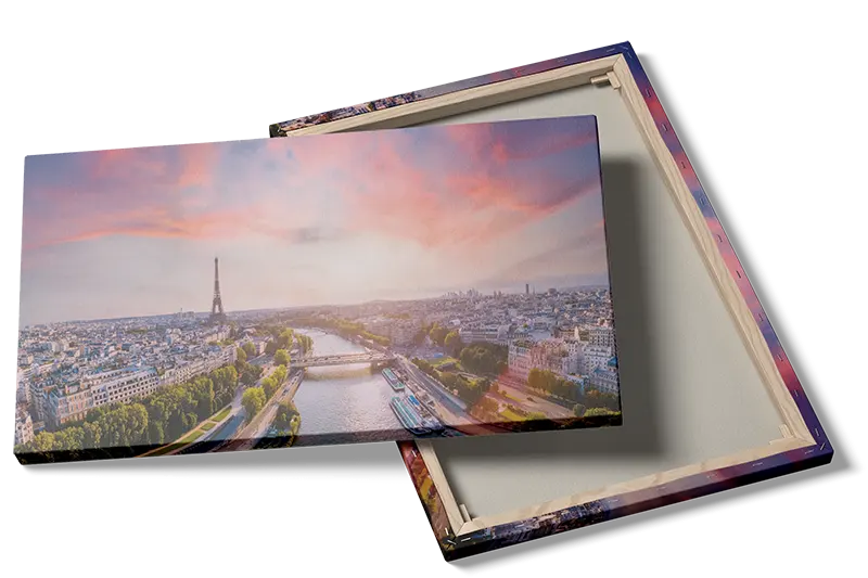 Paris Med Solnedgang Overflod