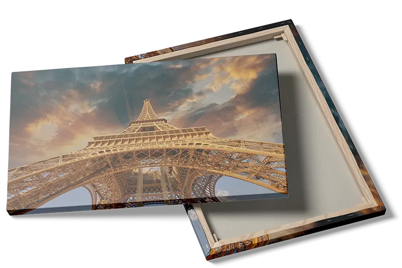 Eiffel Tower Dramatic Sunset View