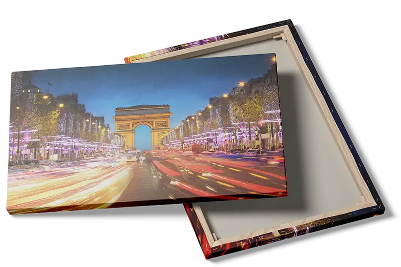 Evening Cityscape With Arch