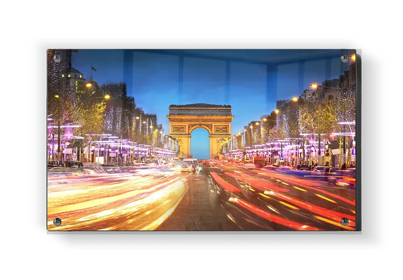 Evening Cityscape With Arch