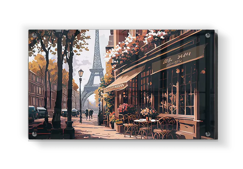Paris Street Cafe View