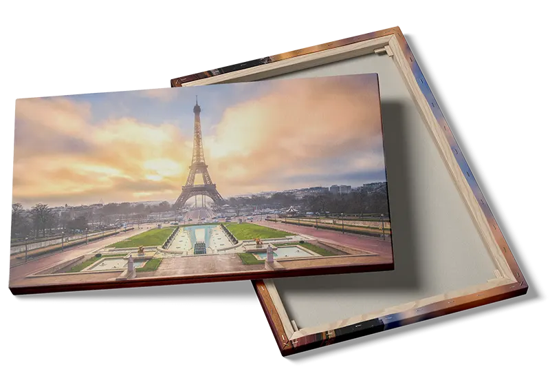 Eiffel Tower Sunrise Scene