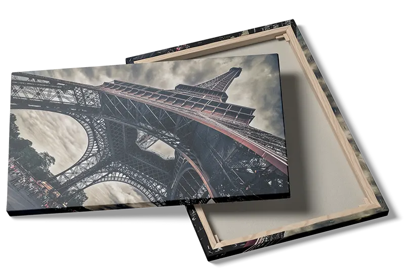 Dramatic Eiffel Tower Perspective