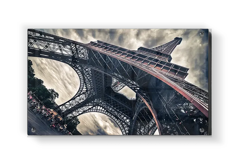 Dramatic Eiffel Tower Perspective