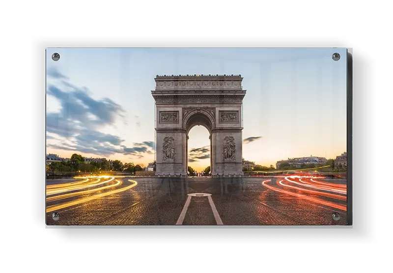 Arc De Triomphe Sunset View